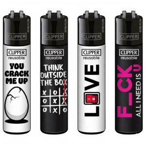 Clipper Lighters Classic Statements #12 (48 uds/display)