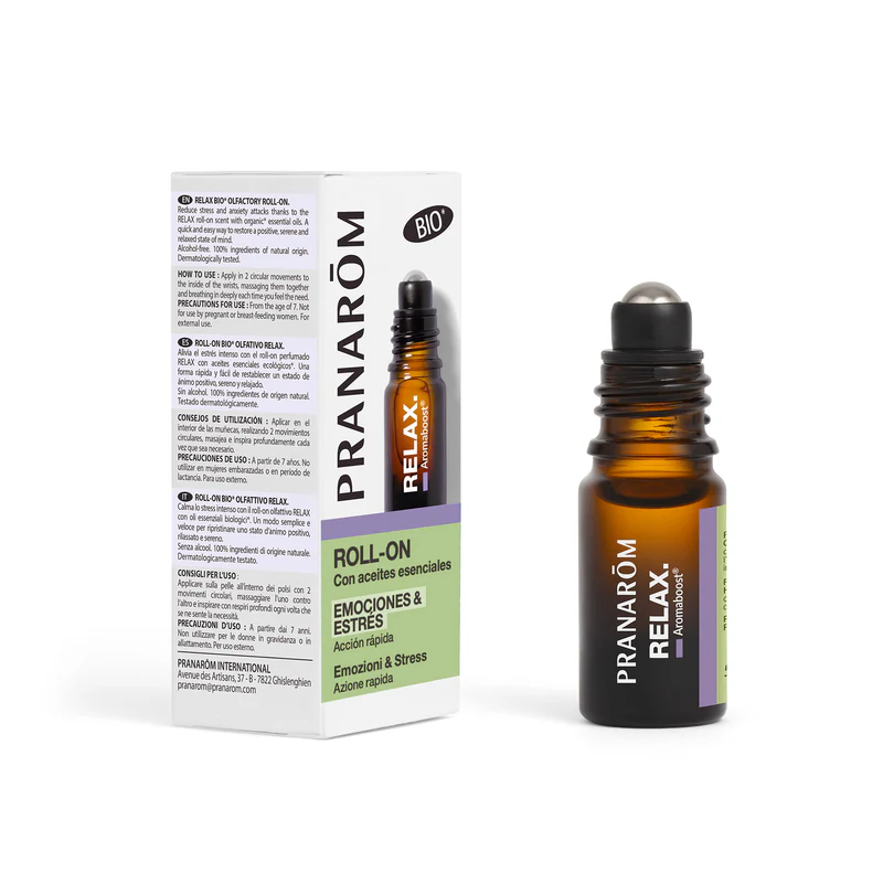 Pranarom Aromaboost Roll-On Relax 5ml - Imagen 2