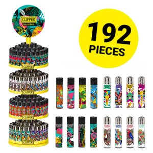 Clipper Mecheros Tropical Party + Carrusel Gratis (192uds/display)